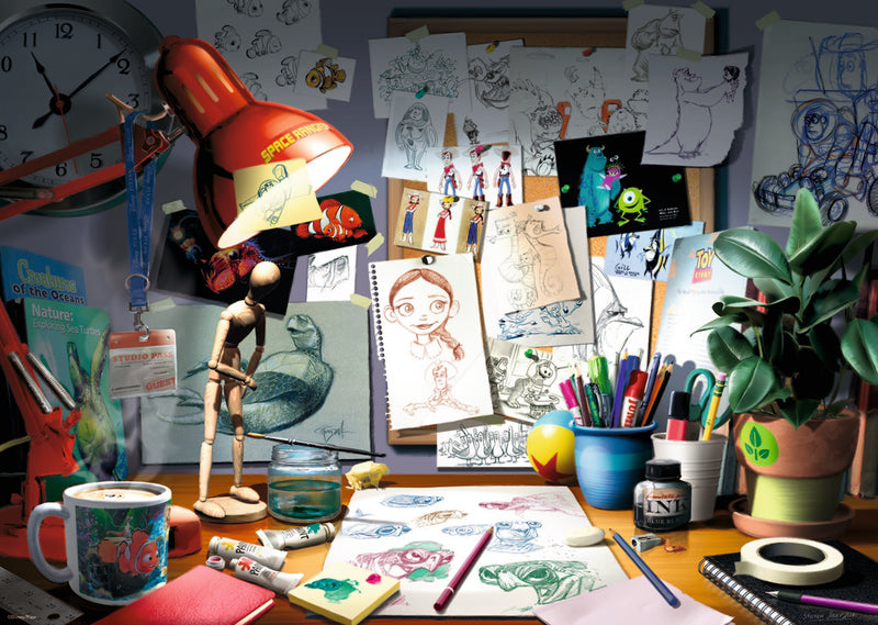 Disney-Pixar: Atelier d'artiste - 1000 pièces
