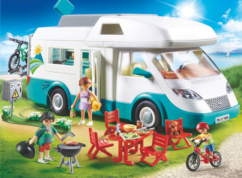 Famille et camping car