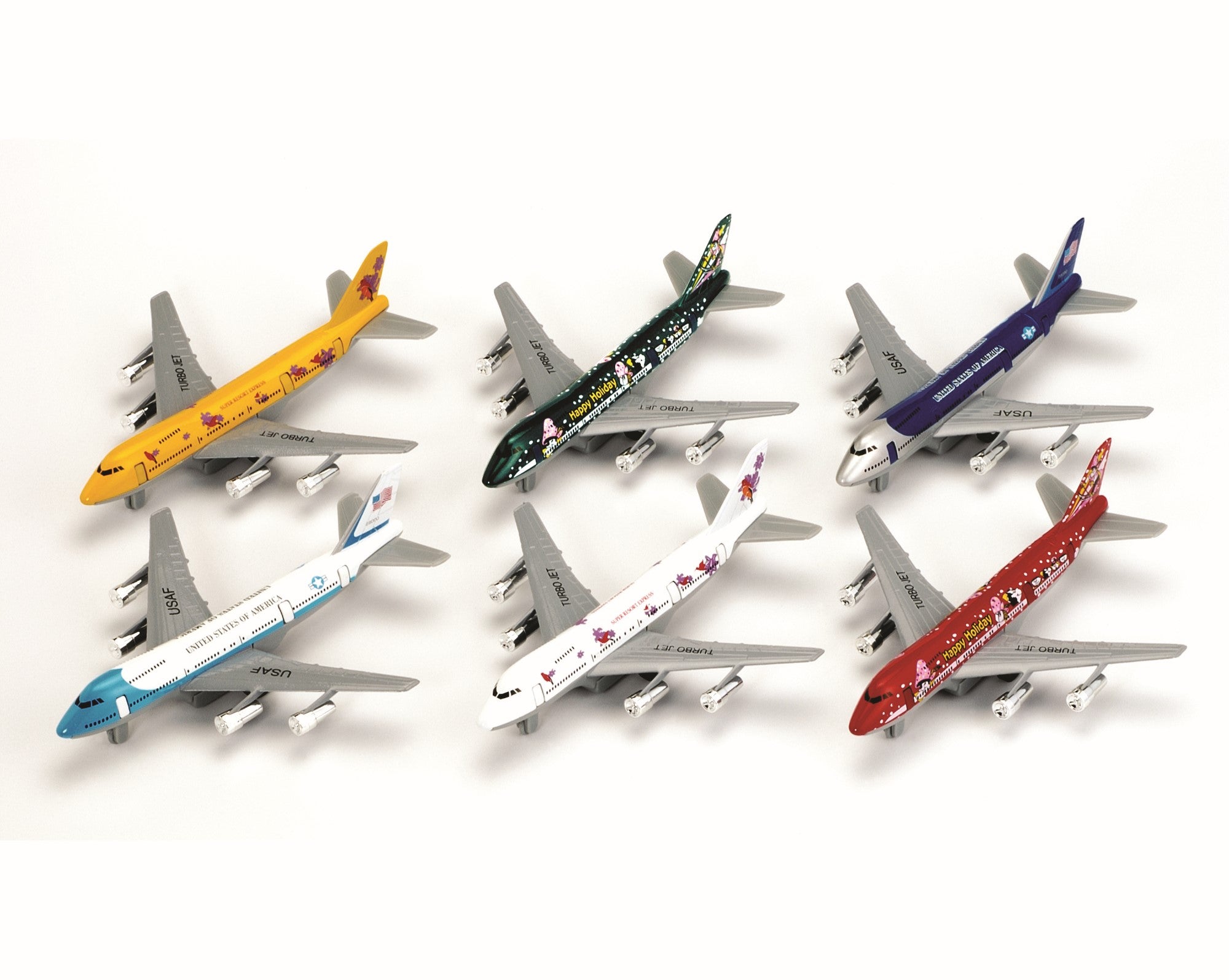 Avion Miniature En Métal à Rétrofriction SKY LINER - Marque GOKI - Neuf