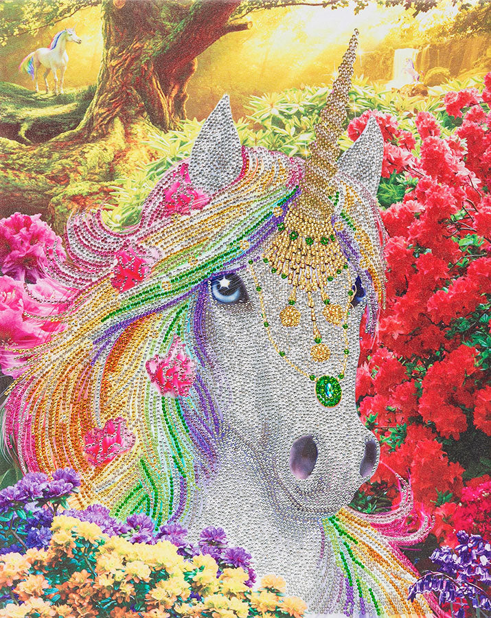 Peinture diamants Unicorn Forest 20'' X 16''