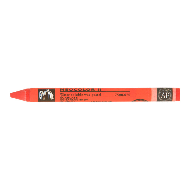 Crayon à l'unité  Neocolor Écarlate (rouge)