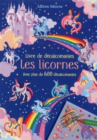 Les licornes Décalcomanies