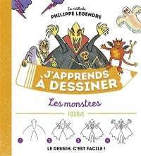 J'apprends à dessiner Les monstres