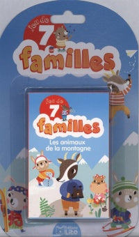 Jeu des 7 familles Les animaux de la montagne