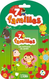 Jeux de 7 familles Les animaux du jardin