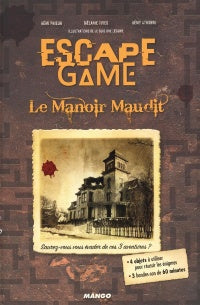 Livre Escape game Le manoir maudit