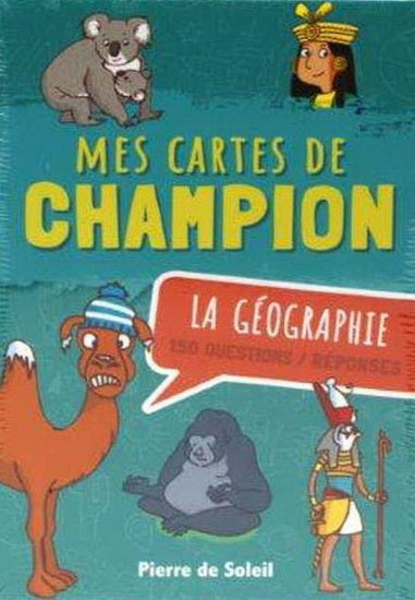 Mes cartes de champion La géographie