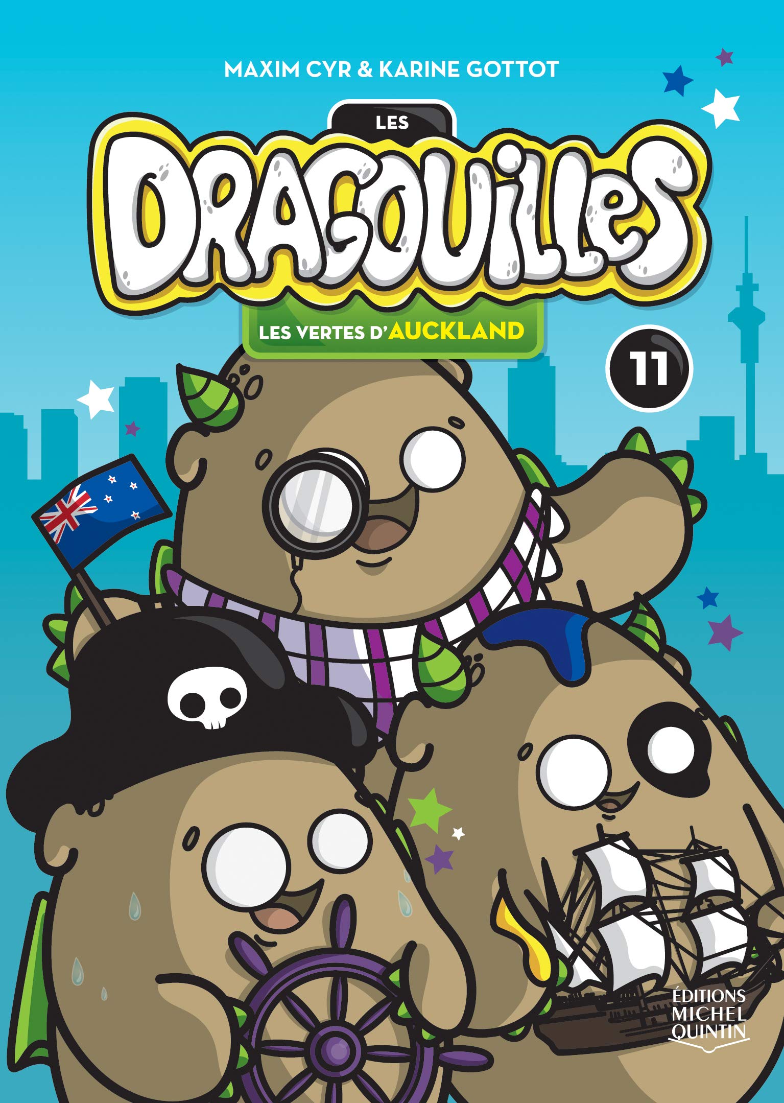 Dragouilles 11 Les vertes d'Auckland