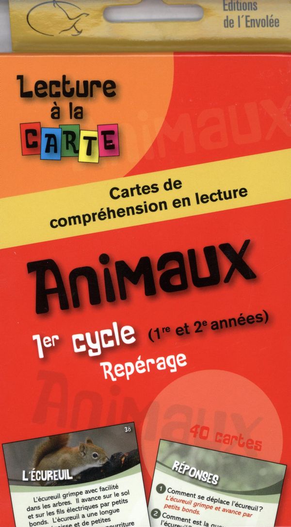 Lecture à la carte Animaux 1er cycle