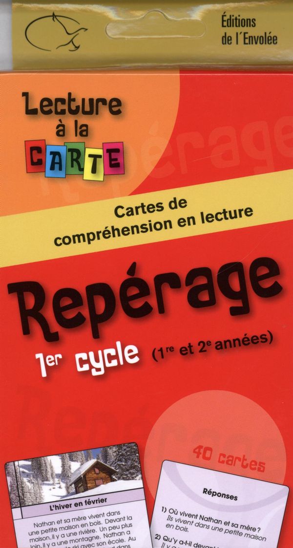 Lecture à la carte Repérage 1er cycle