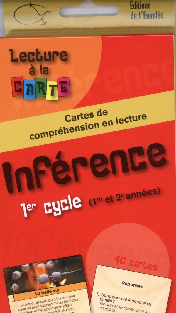 Lecture à la carte Inférence 1er cycle