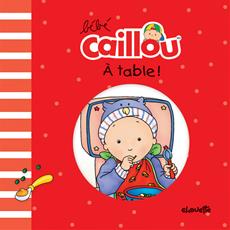 Caillou À table Livre de bain