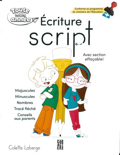 Écriture script