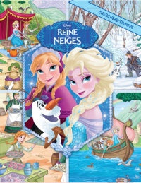 Reine des neiges  Cherche et trouve 02