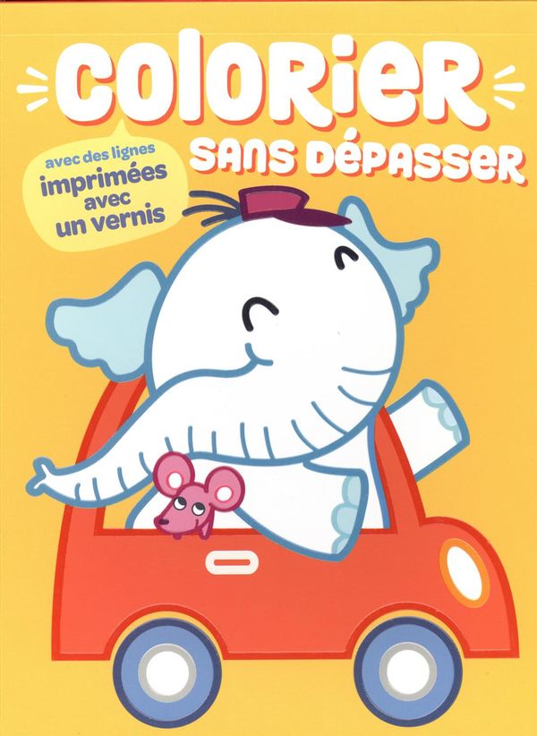 éléphant Colorier sans dépasser