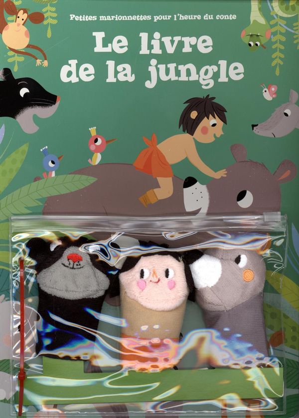 Contes et marionnettes Le livre de la jungle