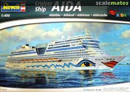 Modèle à coller Cruiser ship Aida - Bateau