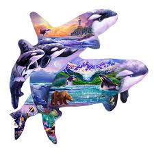 Le son des dauphins - Sunsout - 1000 pièces