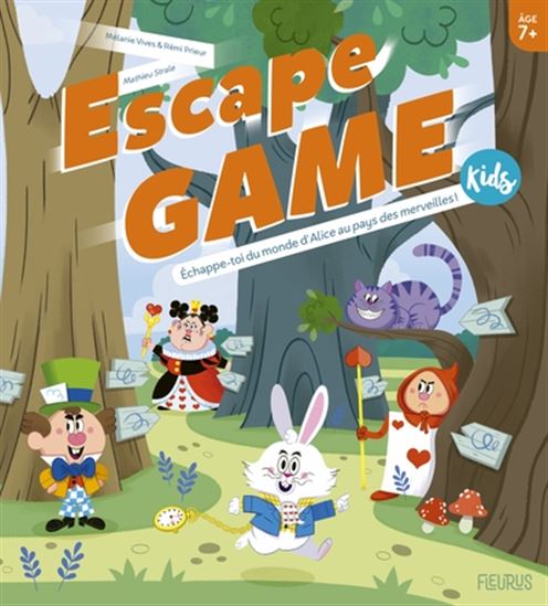 Escape Game Kids Échappe-toi du monde d'Alice