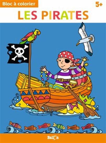 Les pirates Bloc à colorier