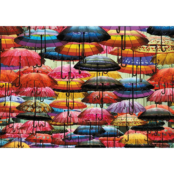 Casse-tête de 1000 pièces - Parapluies festifs