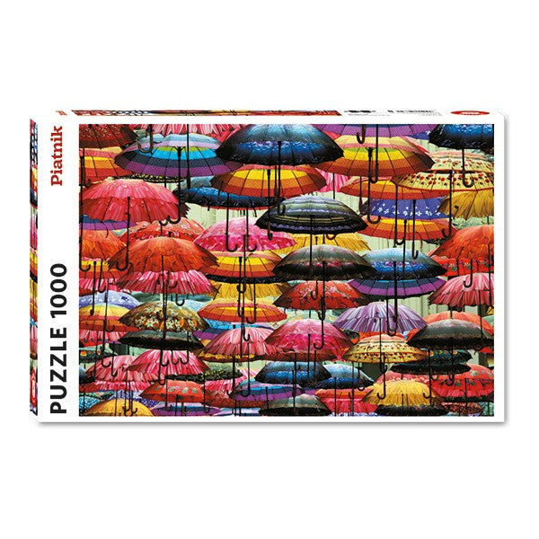 Casse-tête de 1000 pièces - Parapluies festifs