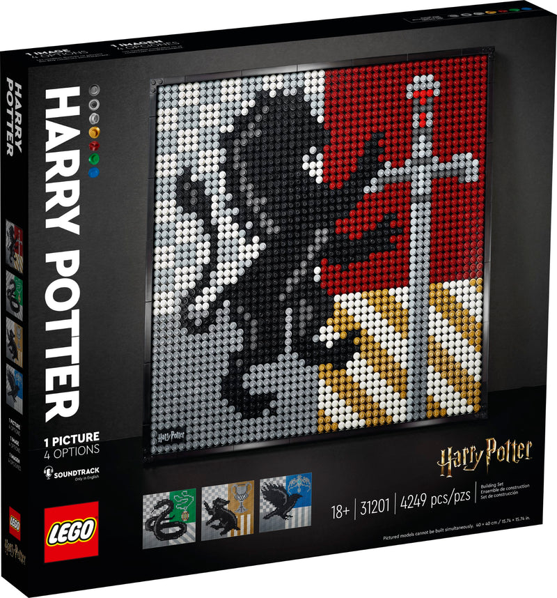 LEGO Art - Harry Potter™ Hogwarts™ Crests