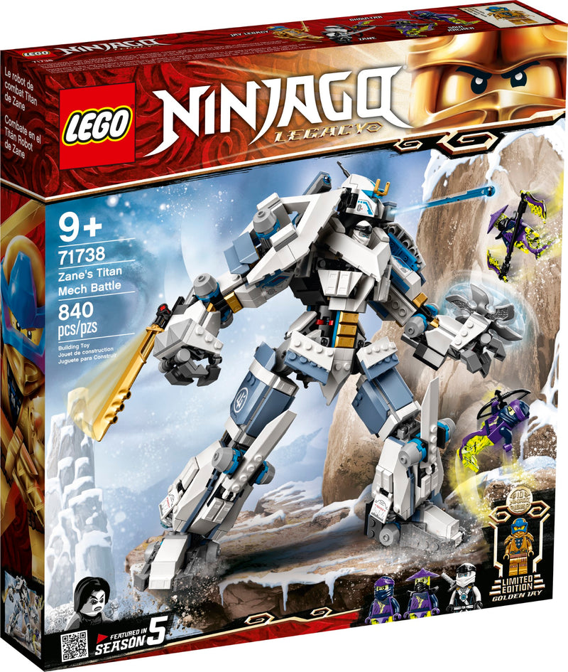LEGO Ninjago - Le robot de combat Titan de Zane
