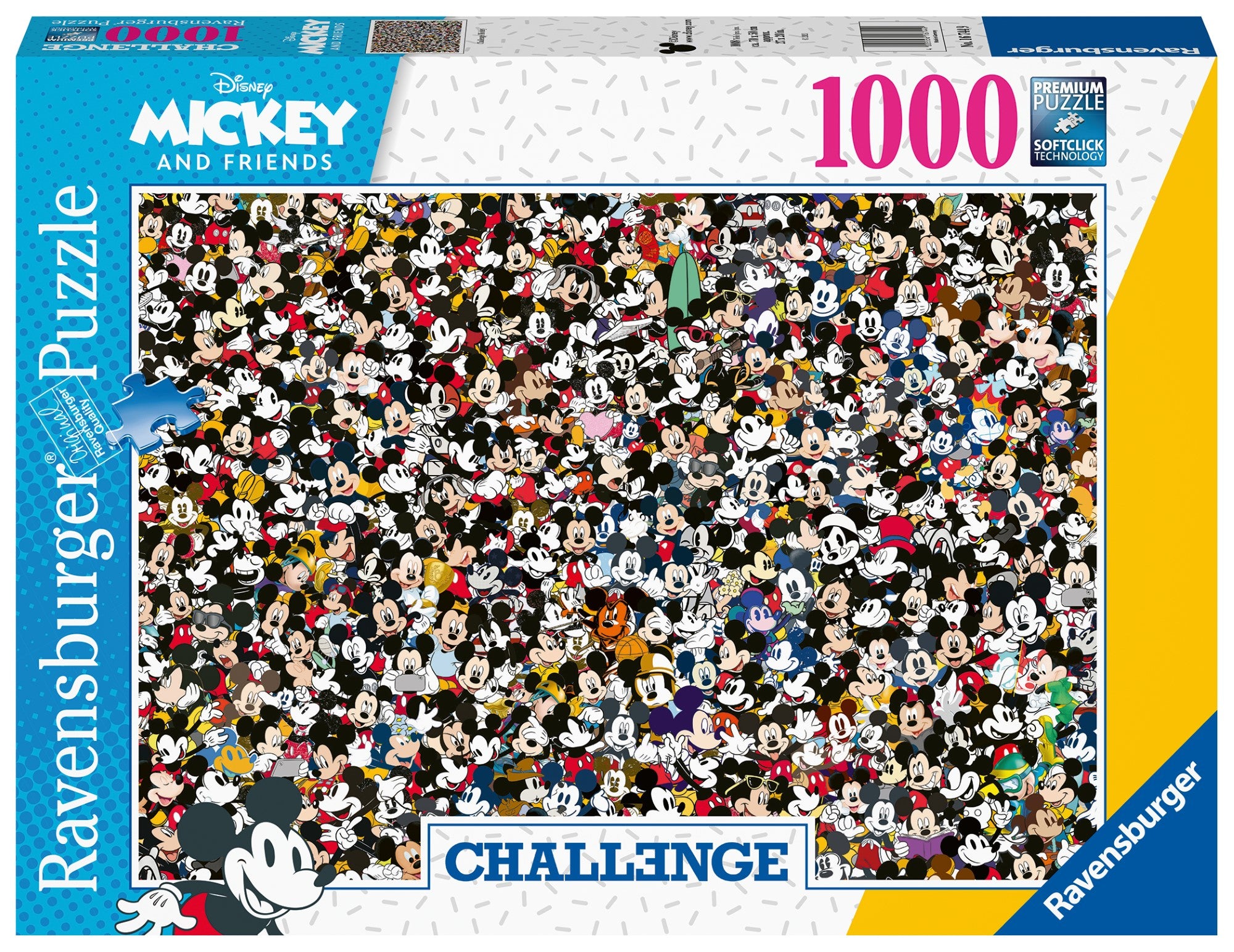 Mickey Challenge - Casse-tête de 1000 pièces