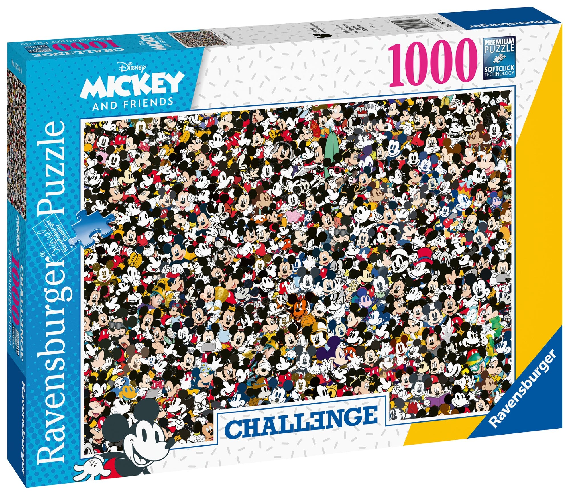 Mickey Challenge - Casse-tête de 1000 pièces