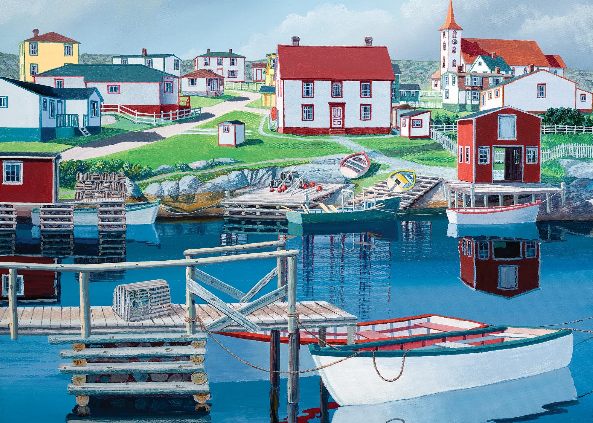 Port de Greenspond - Casse-tête de 1000 pièces