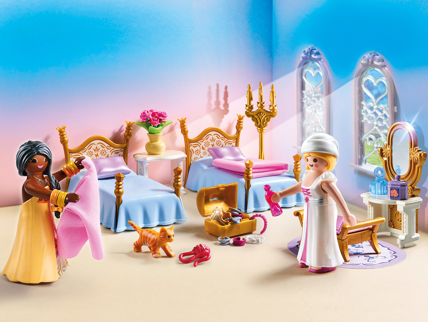 Playmobil - Chambre de princesse avec coiffure