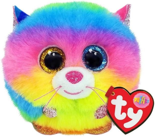 Peluche TYpuf Gizmo le Chat arc-en-ciel