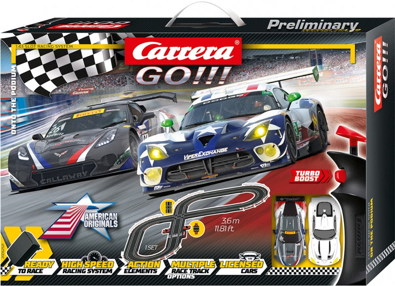 Carrera Go!!! Set de piste/de voiture de course Race To Victory 4,3 m