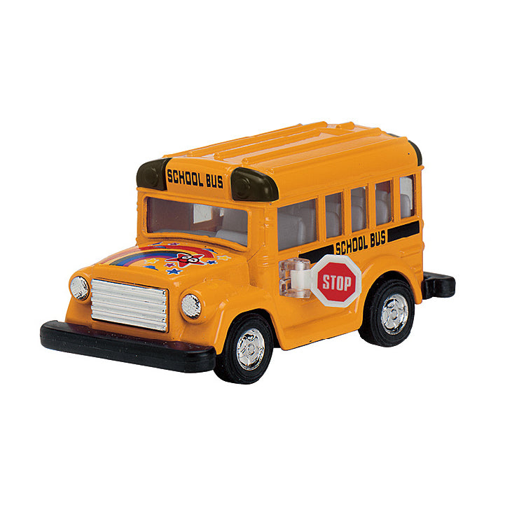 Mini Autobus scolaire die-cast 4"