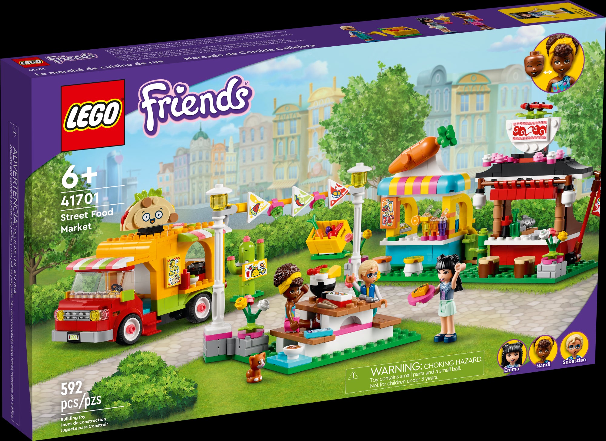 LEGO Le marché de cuisine de rue