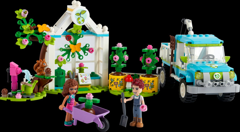 LEGO Le véhicule de plantation d'arbres
