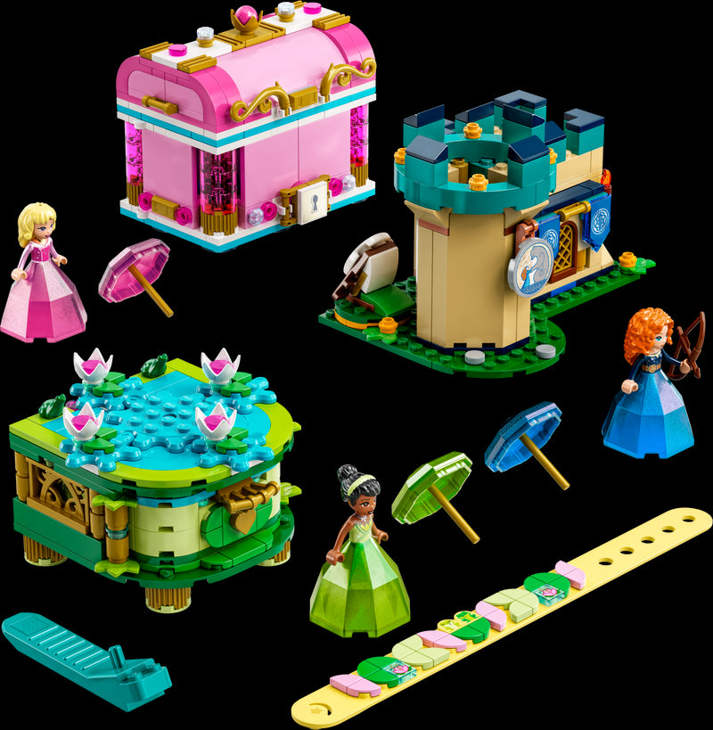 LEGO Créations enchantées d’Aurore, Mérida et Tian