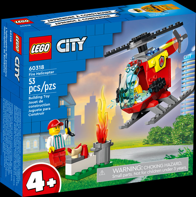 LEGO L’hélicoptère de pompier
