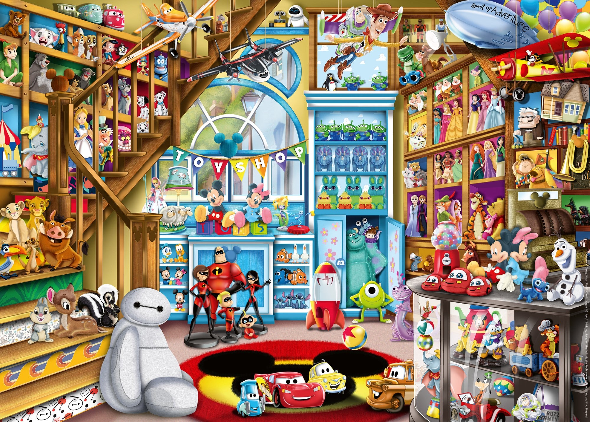 Magasin jouets Disney & Pixar Casse-tête 1000 pcs