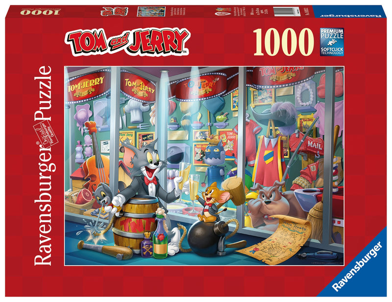 Tom & Jerry Temple renommée Casse-tête 1000pcs