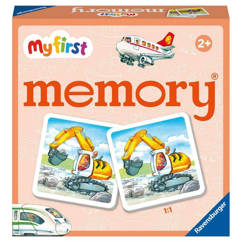 Mon premier jeu de mémoire, les véhicules