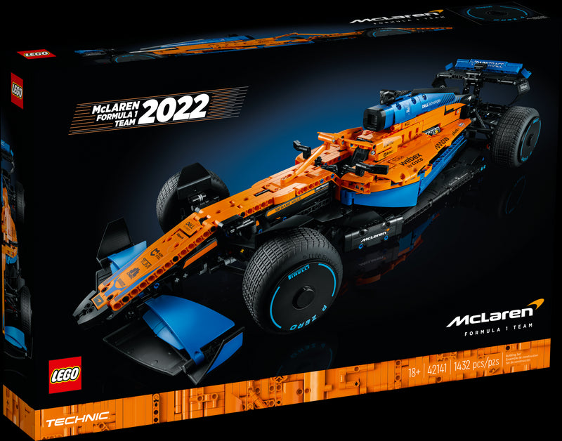 La voiture de course McLaren Formule 1