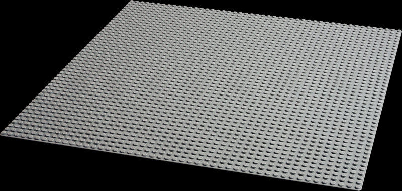 GRANDE PLAQUE GRISE LEGO 799 Baseplate 50x50 tenons, 1964