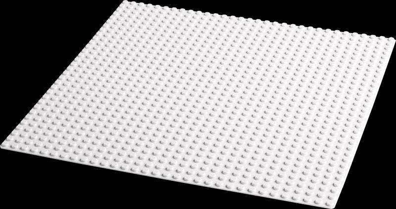 Plaque de base Lego blanche