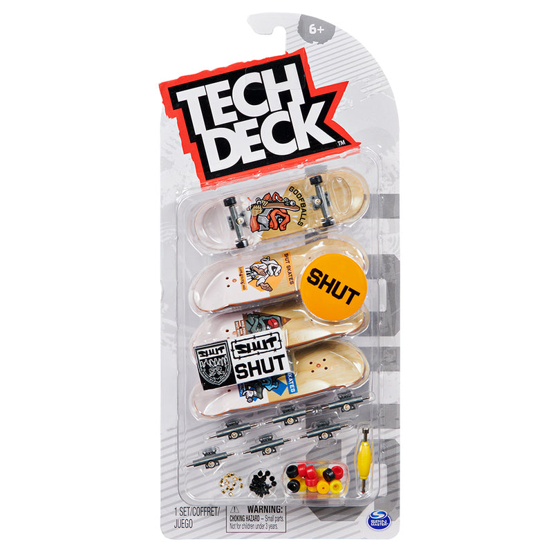 Tech-Deck - Ensemble de 4 planches à doigt
