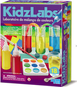 Laboratoire de mélange de couleurs