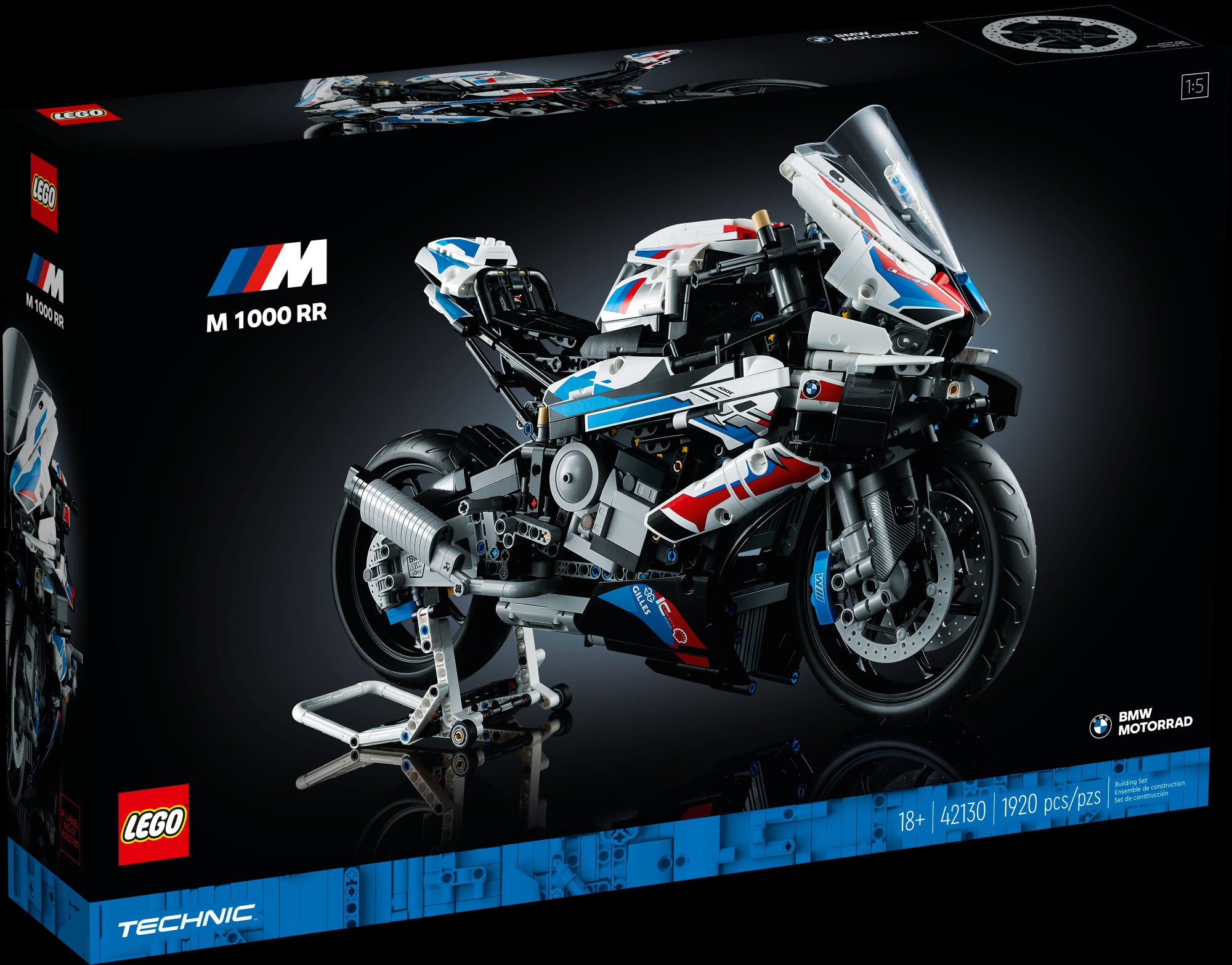 Moto BMW M 1000 RR, LEGO technic