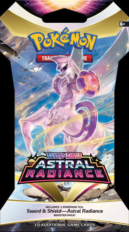 Sleeved Pokemon SWSH10 astral radiance pack