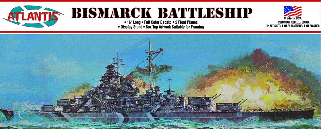 BISMARCK GERMAN BATTLESHIP 16"